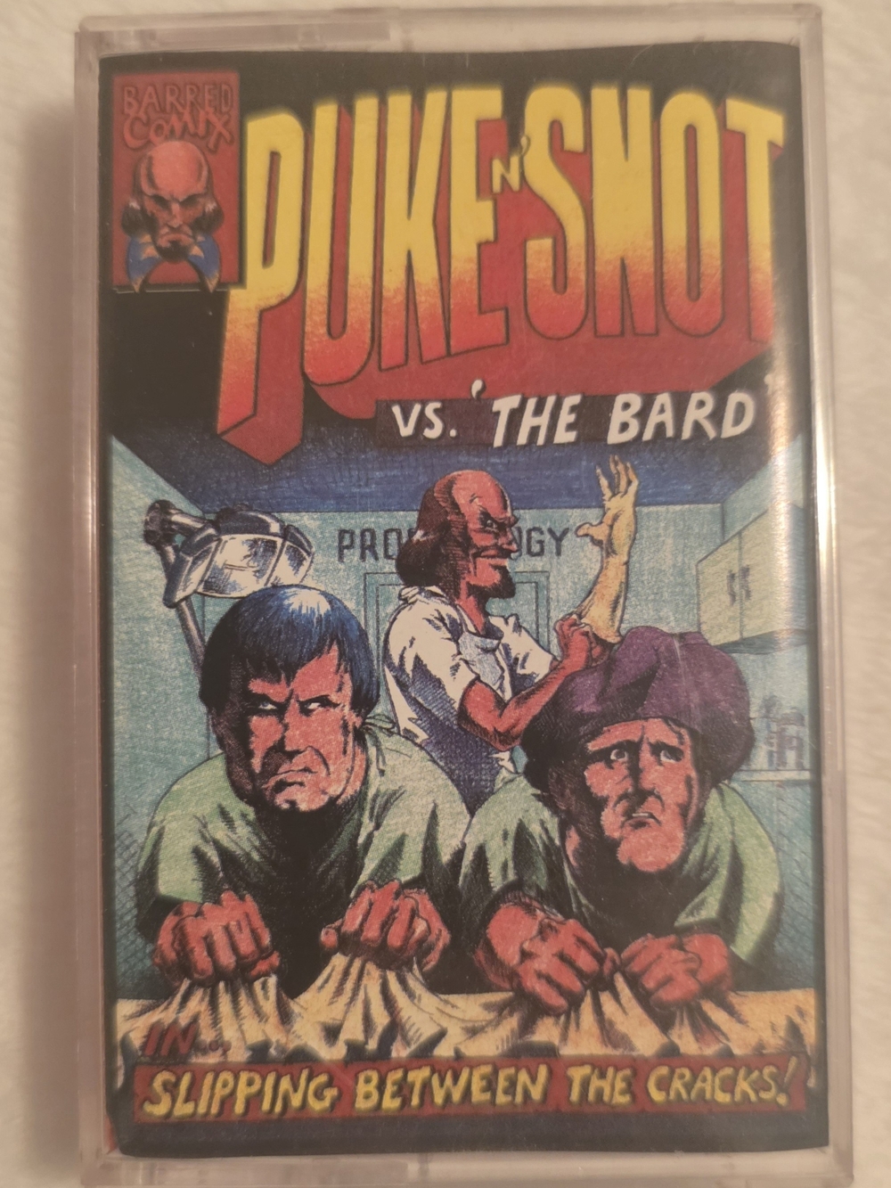 Puke n Shot vs. The Bard - Colorful Comic Game Cover